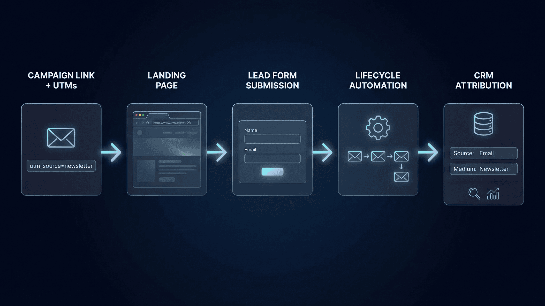 Mailchimp tagging and attribution write rules