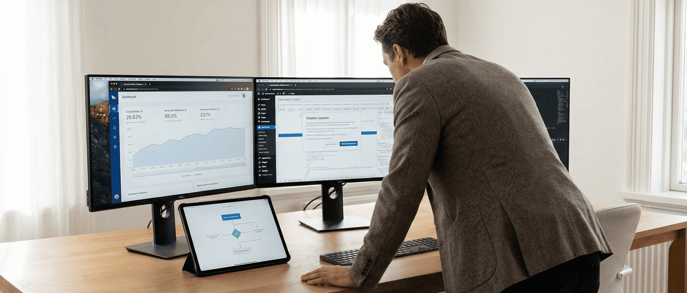 OneTrust consent-aware WordPress attribution